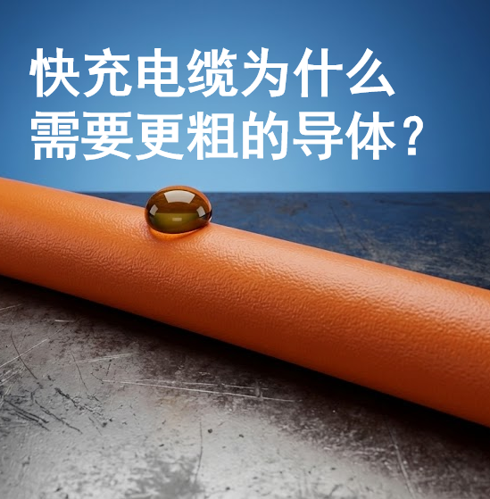 快充電纜為什么需要更粗的導體？揭秘新能源汽車充電的“熱”知識